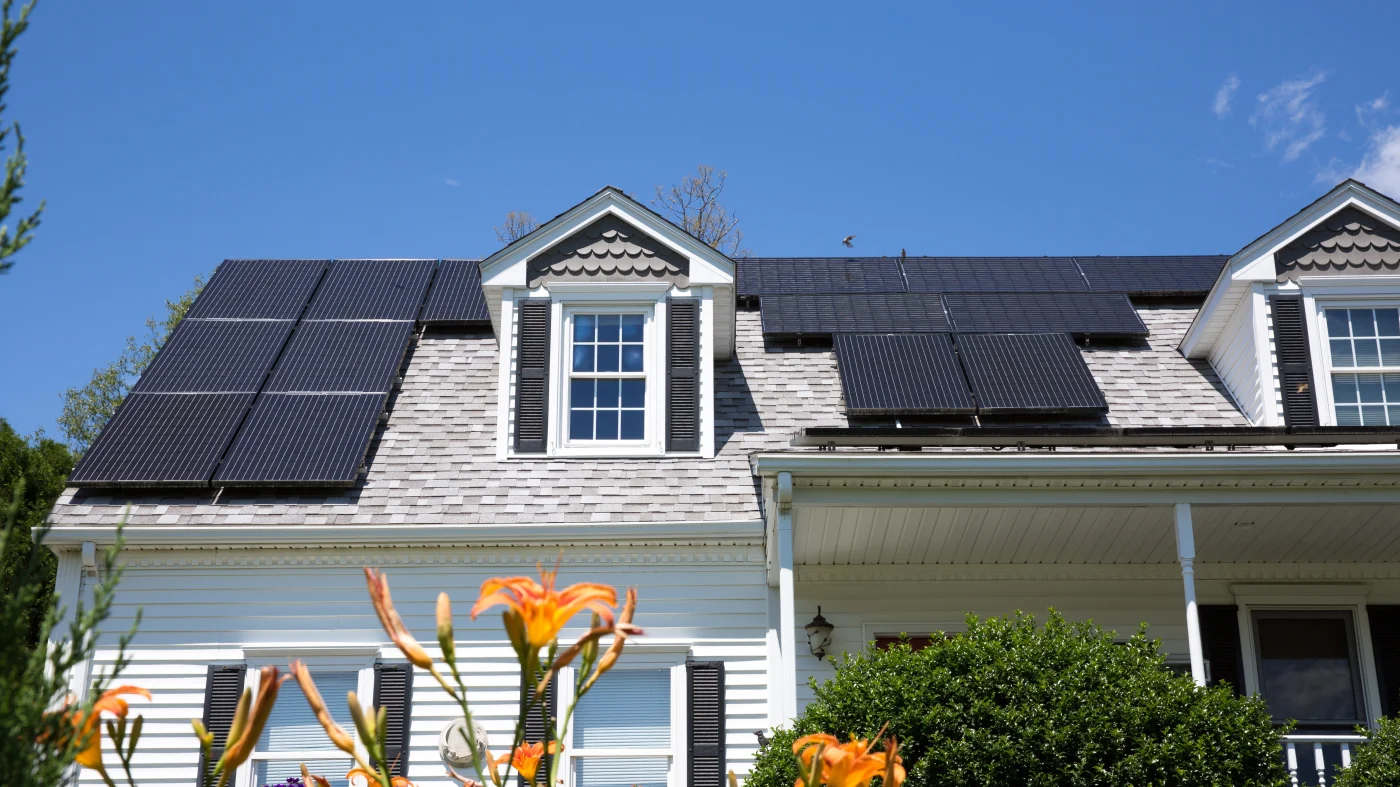 Long-term solar roofing solution for home energy savings